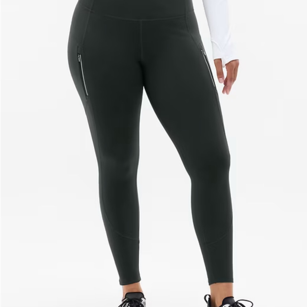 Rainier High Rise Legging - Dark green